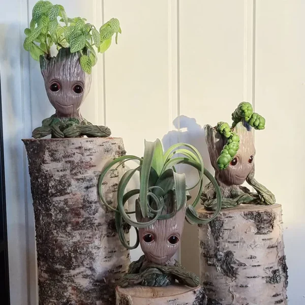 Home Decoration Groot Planter Flower Pots For Indoor Flowers Pot Tree Man Ornaments Anime Figure Statue Art Crafts Kid Men Gifts - Image 3