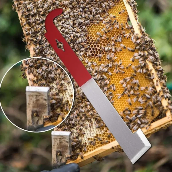 27cm Beekeeping Steel J Shape J-type Tool Bee Multifunctional Hook Tools Curved Red Tail Hive Scraper Beekeeping U4K6 - Image 5