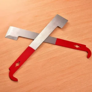 27cm Beekeeping Steel J Shape J-type Tool Bee Multifunctional Hook Tools Curved Red Tail Hive Scraper Beekeeping U4K6