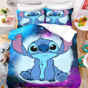 Duvet Cover Stitch Bedding Set Anime Sets Famous Comforter Bed Linen Twin Queen King Single Size Dropshipping Gift