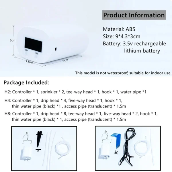 Automatic Watering Pump Controller Intelligent Flowers Plants Sprinkler Drip Irrigation Device Pump Timer System Garden Tools - Image 5