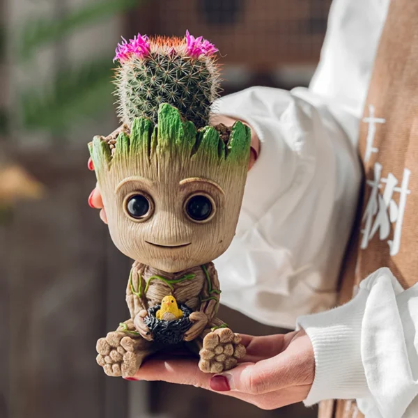 Home Decoration Groot Planter Flower Pots For Indoor Flowers Pot Tree Man Ornaments Anime Figure Statue Art Crafts Kid Men Gifts - Image 5