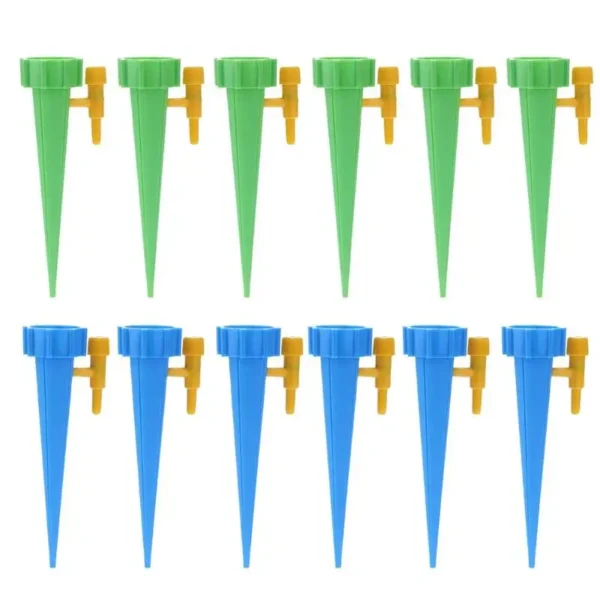 1/12pcs Auto Drip Irrigation Watering System Automatic Spike for Plants Flower Indoor Household Waterers Bottle