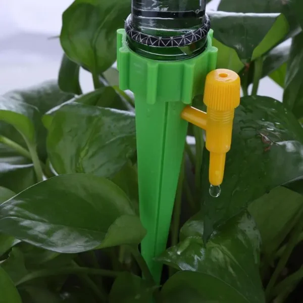 1/12pcs Auto Drip Irrigation Watering System Automatic Spike for Plants Flower Indoor Household Waterers Bottle - Image 5