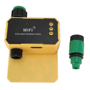 Garden Water Timer Solar WiFI Garden Water Sprinkler Schedules Automatic Watering Irrigation Timer for Balcony Garden Corridor