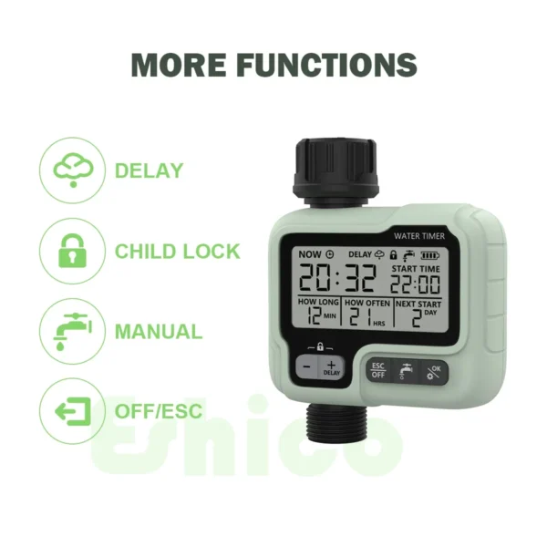 Automatic Water Timer Garden Digital Irrigation Machine Intelligent Sprinkler Used Outdoor to Save Water&Time - Image 4
