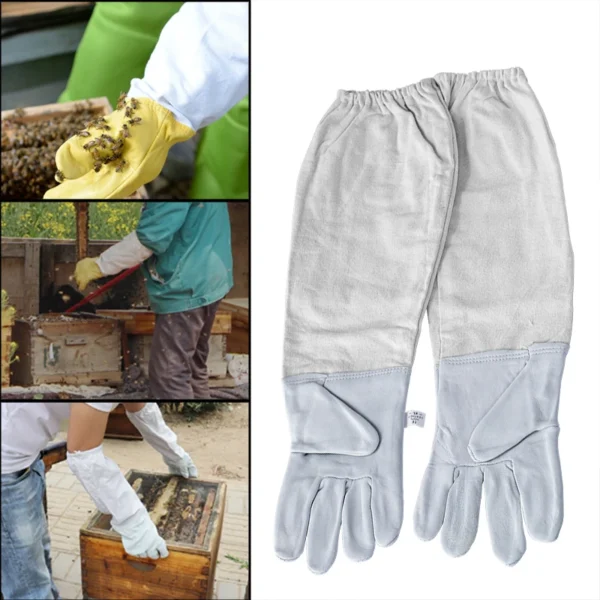 Full Body Beekeeping Clothes Professional Beekeepers Clothes Protection Beekeeping Suit Safty Veil Unisex Children Protective - Image 3