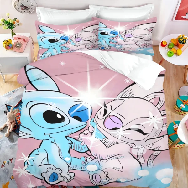 Duvet Cover Stitch Bedding Set Anime Sets Famous Comforter Bed Linen Twin Queen King Single Size Dropshipping Gift - Image 3