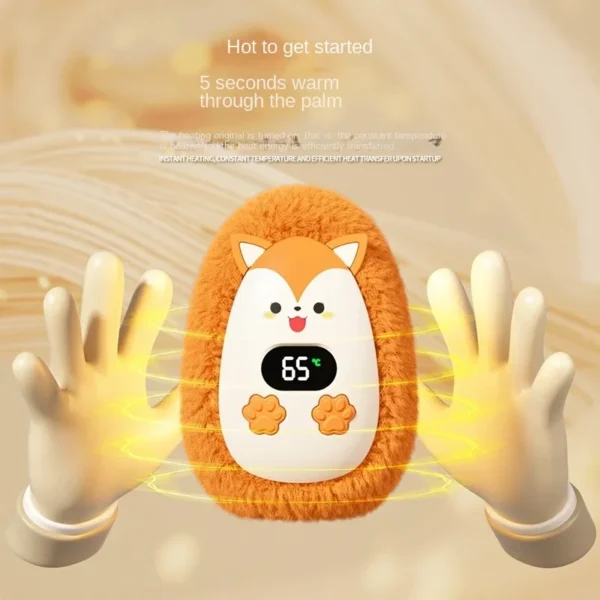 Electric Hand Warmer USB Rechargeable Mini Pocket Warmers Portable Hand Warmer Winter Quick Heating Handwarmers for Outdoor - Image 3