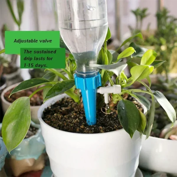 Automatic Drip Irrigation System Self Watering Adjustable for Flower Plants Greenhouse Garden Auto Water Dripper Device - Image 2