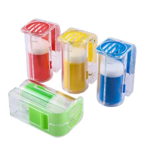 1Pcs Bee Queen Marking Catcher Plastic One Handed Marker Bottle Plunger Plush Beekeeper Tool Garden Beekeeper Queen Bee Catcher