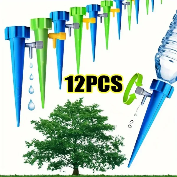 Automatic Drip Irrigation System Self Watering Adjustable for Flower Plants Greenhouse Garden Auto Water Dripper Device