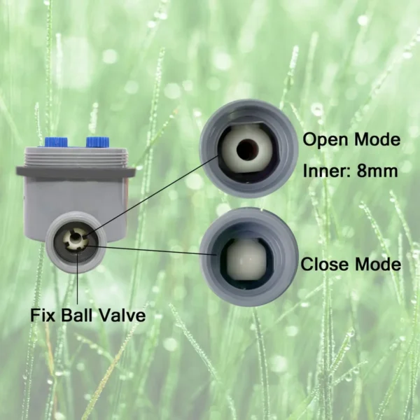 Garden Watering Timer Ball Valve /Solenoid Valve Irrigation Controller Home Garden Automatic Watering Electronic Valve - Image 5