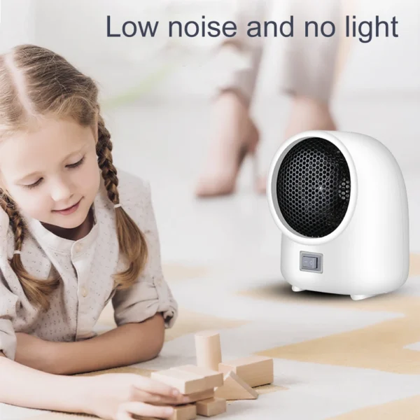 400W Mini Electric Heater 2-speed 3S Quick Heating Home Electric Heater 220V/110V Hot Fan Heater Overheating Protection Air Heat - Image 3