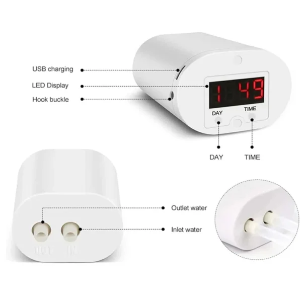 Automatic Watering Pump Controller Intelligent Flowers Plants Sprinkler Drip Irrigation Device Pump Timer System Garden Tools - Image 3