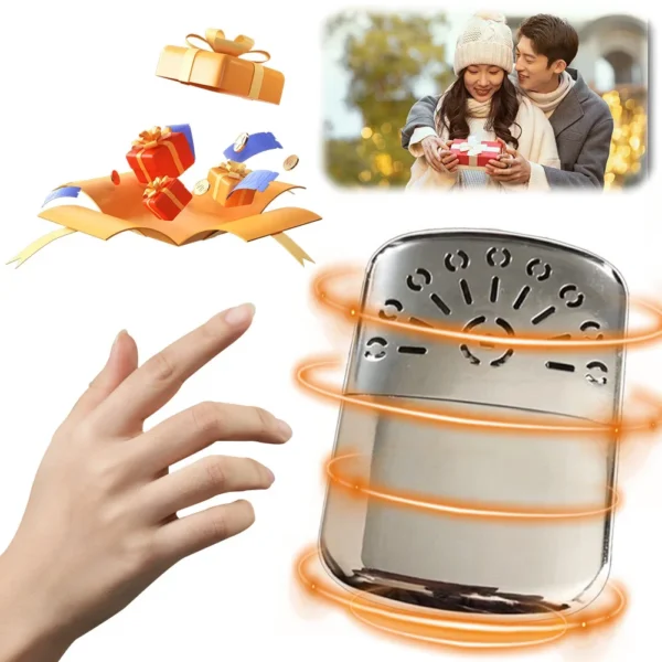 Reusable Hand Warmer Portable Fuel Catalytic Warmer Metal Alloy Pocket Winter Heater for Home Office Outdoor Camping Fishing - Image 2