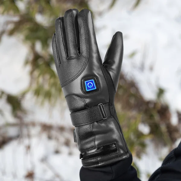 Waterproof Cold Weather Gloves 3 Temperature Levels Battery Powered Heating Gloves Hand Warmer for Outdoor Cycling Skiing Hiking - Image 3