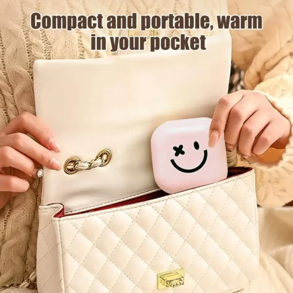 USB Portable Hand Warmer Rechargeable Electric Portable Pocket Reusable Heater for Camping Hunting Golf Men Woman - Image 3