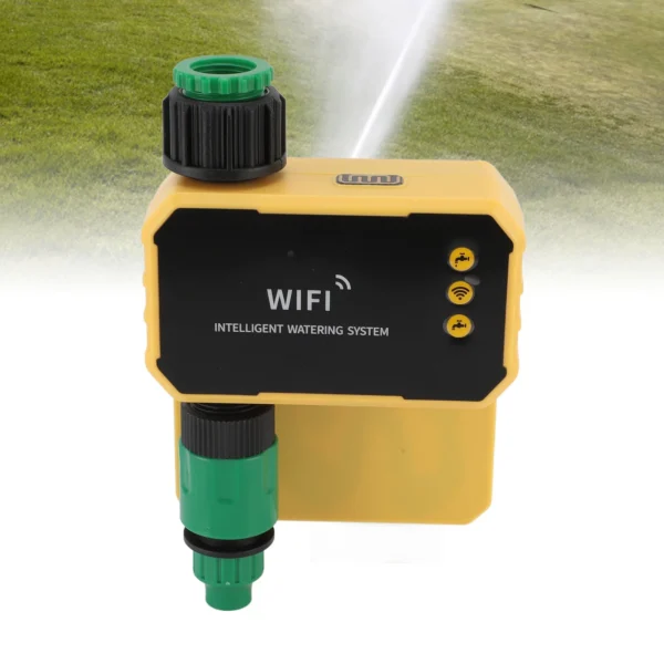 Garden Water Timer Solar WiFI Garden Water Sprinkler Schedules Automatic Watering Irrigation Timer for Balcony Garden Corridor - Image 3