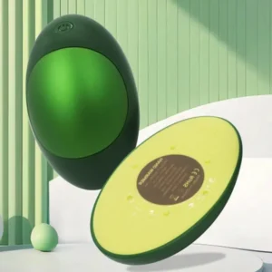 Magnetic Hand Warmer Multifunctional Avocado Hand Warmer 2-in-1 Small Avocado Pocket Warmer and Charging Bank for Outdoors