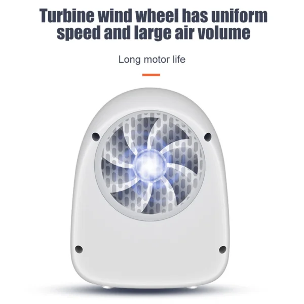 400W Mini Electric Heater 2-speed 3S Quick Heating Home Electric Heater 220V/110V Hot Fan Heater Overheating Protection Air Heat - Image 6